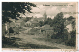 CPA Ochamps Vue Plongeante Sur Le Village  Ardennes Libin - Libin