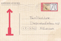 Pays-Bas --1994--Entier CP De  GRAVENHAGE  Pour  HILVERSUM ...Changement D'adresse - Postal Stationery