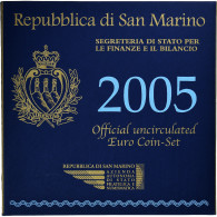 Saint Marin , Set 1 Ct. - 5 Euro, Série Divisionnelle, 2005, Coin Card .BU, FDC - San Marino