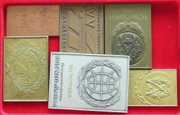 COLLECTION SCANDINAVIAN MEDALS 6PC 307G  #xx35 036 - Collections & Lots