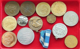 COLLECTION SCANDINAVIAN MEDALS 13PC 168G  #xx35 075 - Colecciones Y Lotes