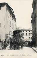 CPA - 83- Solliès Pont   - Le Départ De La Voiture - Sollies Pont