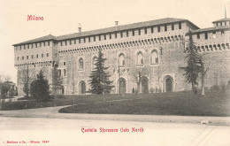 ITALIE - Milano - Castello Storzesco (lato Nord) - Carte Postale Ancienne - Milano (Mailand)