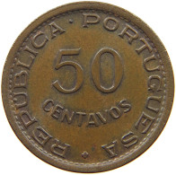 ANGOLA 50 CENTAVOS 1954  #MA 021829 - Angola
