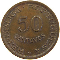 ANGOLA 50 CENTAVOS 1954  #MA 064972 - Angola