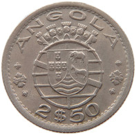 ANGOLA 2 1/2 ESCUDOS 1956  #MA 064973 - Angola