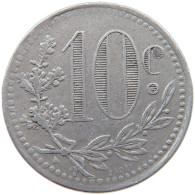ALGERIA 10 CENTIMES 1919  #MA 065443 - Argelia