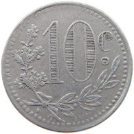 ALGERIA 10 CENTIMES 1919  #MA 065443 - Algerien