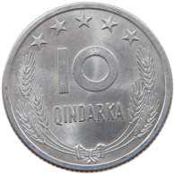 ALBANIA 10 QINDARKA 1964  #MA 066609 - Orientale