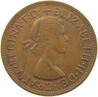 AUSTRALIA PENNY 1955 ELIZABETH II. (1952-) #MA 065191 - Penny