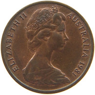 AUSTRALIA CENT 1981 ELIZABETH II. (1952-2022) #MA 066522 - Cent