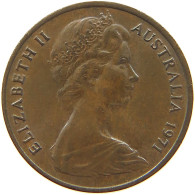 AUSTRALIA CENT 1971 ELIZABETH II. (1952-2022) #MA 066517 - Cent