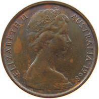 AUSTRALIA 2 CENTS 1968 ELIZABETH II. (1952-2022) #MA 067822 - 2 Cents