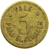 ARGENTINA TOKEN  PAMPA BLANCA, VALE PARA EL ALMACEN #MA 067939 - Argentine