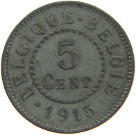 BELGIUM 10 CENTIMES 1915  #MA 102844 - 10 Cent