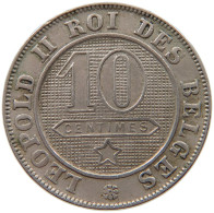 BELGIUM 10 CENTIMES 1894 LEOPOLD II. 1865-1909 #MA 067670 - 10 Cents