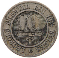 BELGIUM 10 CENTIMES 1862 LEOPOLD I. (1831-1865) #MA 099728 - 10 Centimes