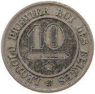 BELGIUM 10 CENTIMES 1861 LEOPOLD I. (1831-1865) #MA 067345 - 10 Cent