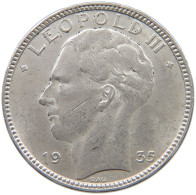 BELGIUM 20 FRANCS 1935 LEOPOLD III. #MA 020925 - 20 Francs