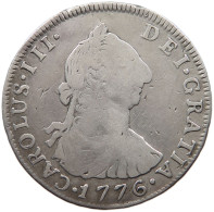 BOLIVIA 4 REALES 1776 CARLOS III. 1759-1788. #MA 025470 - Bolivië