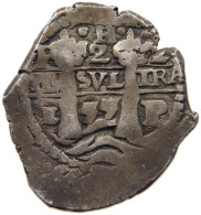 BOLIVIA 2 REALES 1655 P-E-PH FELIPE IV. #MA 023095 - Bolivia