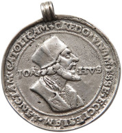 BÖHMEN MEDAILLE O.J. SILBERMEDAILLE MIT SCHUTZREIF VON HIERONYMUS MAGDEBURGER, AUF JOHANNES HUS #MA 068926 - Tchécoslovaquie