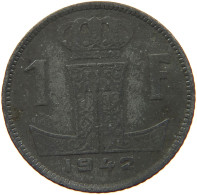 BELGIUM FRANC 1942 LEOPOLD III. (1934-1951) #MA 067972 - 1 Franc