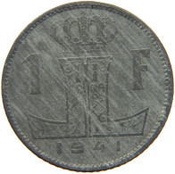 BELGIUM FRANC 1941 LEOPOLD III. (1934-1951) #MA 067309 - 1 Frank