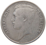 BELGIUM FRANC 1911 ALBERT I. 1909-1934 #MA 068250 - 1 Frank