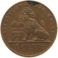 BELGIUM CENTIME 1887 LEOPOLD II. 1865-1909 #MA 104553 - 1 Centime