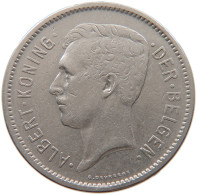 BELGIUM 5 FRANCS 1930 ALBERT I. 1909-1934 #MA 067336 - 5 Francs & 1 Belga