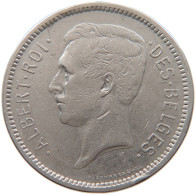 BELGIUM 5 FRANCS 1930 ALBERT I. 1909-1934 #MA 067334 - 5 Francs & 1 Belga