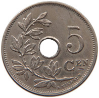 BELGIUM 5 CENTIMES 1920/10 ALBERT I. 1909-1934 #MA 067351 - 5 Cents