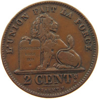 BELGIUM 2 CENTIMES 1905 LEOPOLD II. 1865-1909 #MA 100942 - 2 Centimes