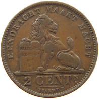 BELGIUM 2 CENTIMES 1905 LEOPOLD II. 1865-1909 #MA 067326 - 2 Cent