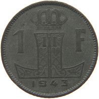BELGIUM FRANC 1943 LEOPOLD III. (1934-1951) #MA 067970 - 1 Franc