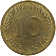 BRD 10 PFENNIG 1969 F  #MA 067917 - 10 Pfennig