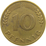 BRD 10 PFENNIG 1967 G J.383. #MA 001482 - 10 Pfennig