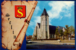 SECLIN          ( NORD )    LA COLLEGIALE SAINT-PIAT - Seclin