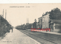 89 // CHAMPIGNY SUR YONNE    La Gare - Champigny