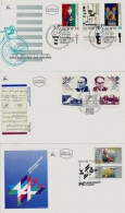 ISRAEL 1993 FDC COMPLETE YEAR SET WITH S/SHEETS - SEE 7 SCANS - Lettres & Documents