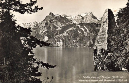 [-10%] SUISSE - Schillerstein Mit Gitschen - Vierwaldstättersee Und Uristock - Monument - Carte Postale Ancienne - Sonstige & Ohne Zuordnung
