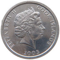 COOK ISLANDS CENT 2003 ELIZABETH II. (1952-) #MA 065845 - Cook Islands