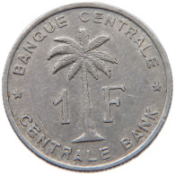 CONGO BELGIAN FRANC 1959  #MA 067405 - 1951-1960: Baudouin I