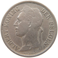 CONGO BELGIAN FRANC 1926  #MA 067394 - 1910-1934: Albert I.