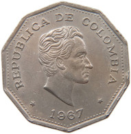 COLOMBIA PESO 1967  #MA 067101 - Colombie