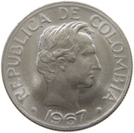 COLOMBIA 50 CENTAVOS 1967  #MA 025451 - Kolumbien