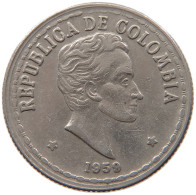 COLOMBIA 20 CENTAVOS 1959  #MA 067190 - Colombie