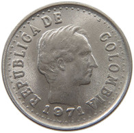 COLOMBIA 20 CENTAVOS 1971  #MA 025455 - Kolumbien