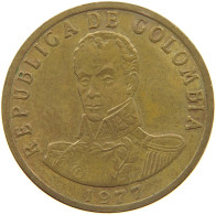 COLOMBIA 2 PESOS 1977  #MA 025446 - Colombie